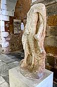 Hania - the Archaeological Museum, The statue the goat-legged god Pan (2nd century BC) 